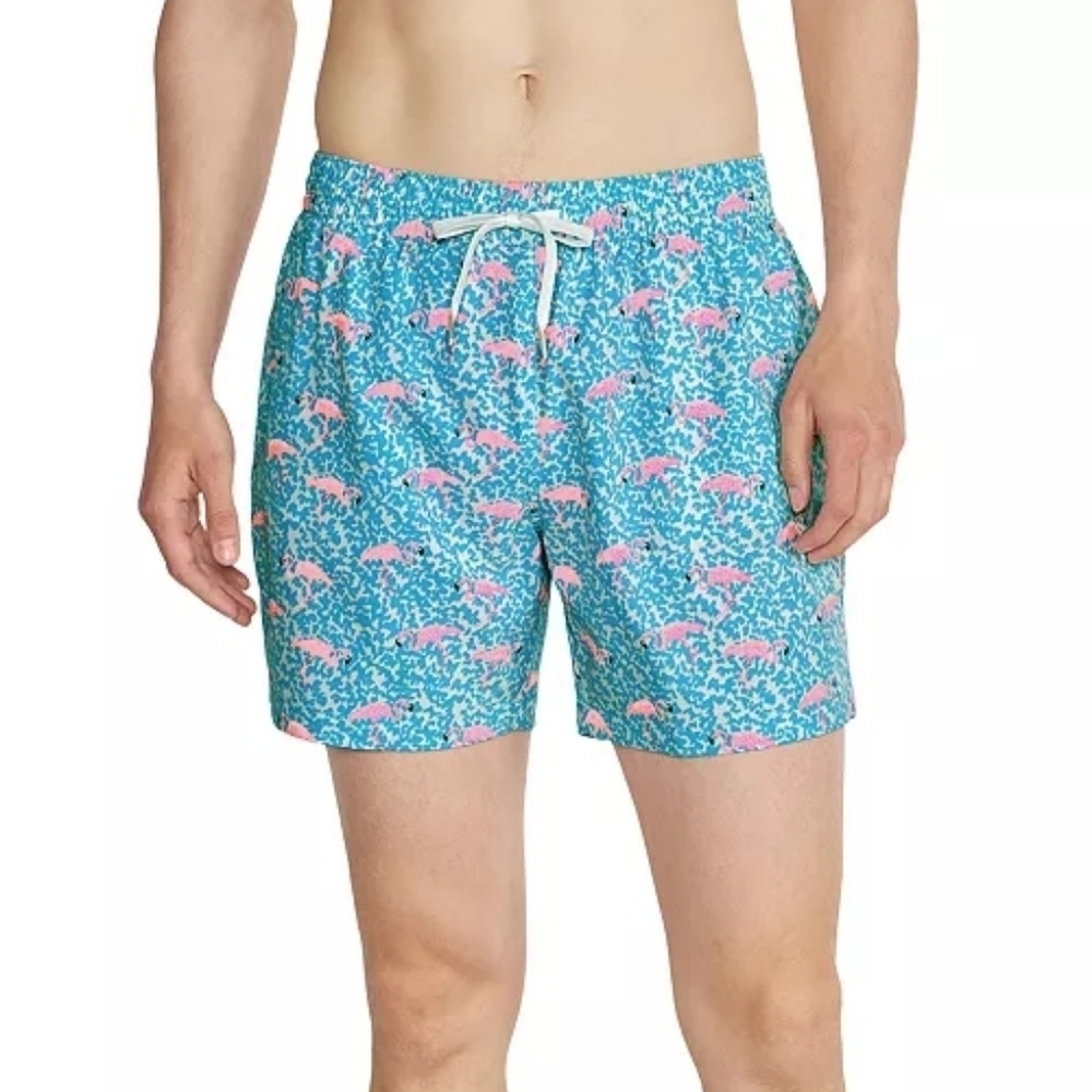 Men's Chubbies Flamingo swim shorts S 5.5"